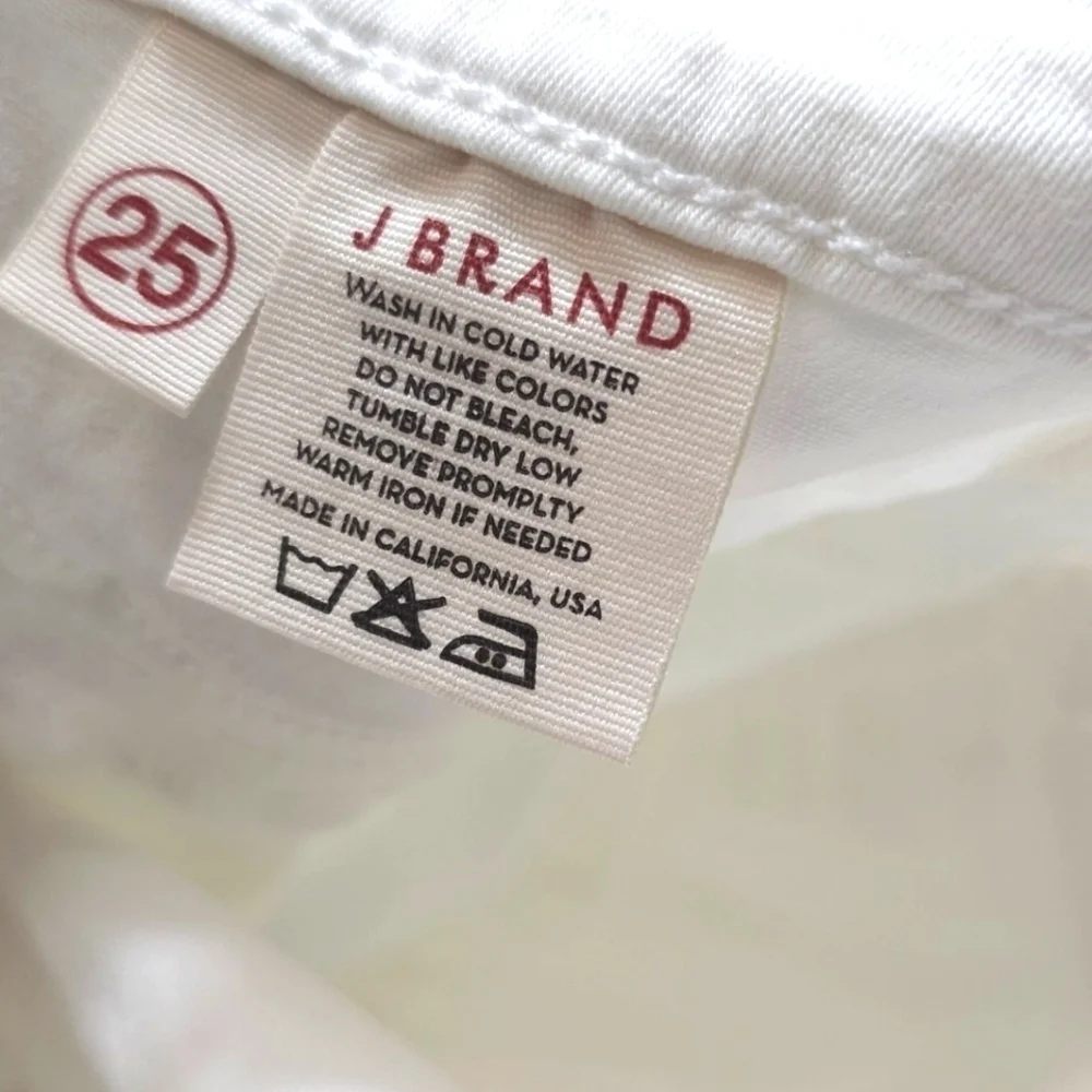 J. Brand White Low Ride Leggings - Picture 9 of 10